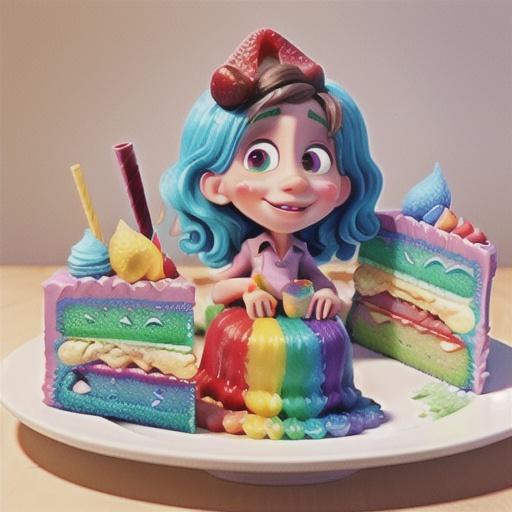 Rainbow Cake