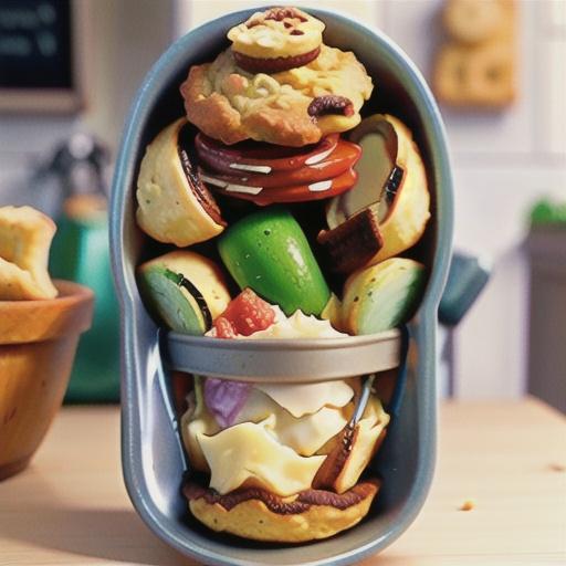 Loaded Mashed Potato-Stuffed Biscuits