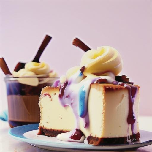 Classic baked vanilla cheesecake