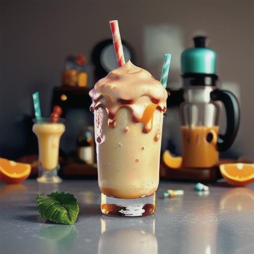Orange Milkshake