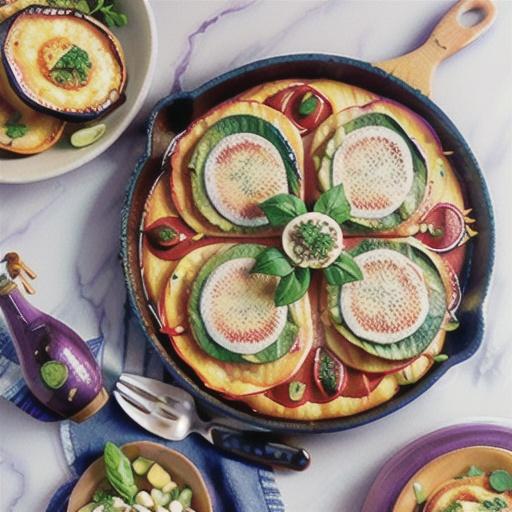 Skillet Eggplant Parmesan