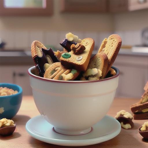 Maple Walnut Biscotti