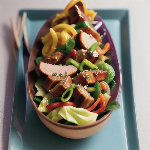 Asian pork salad