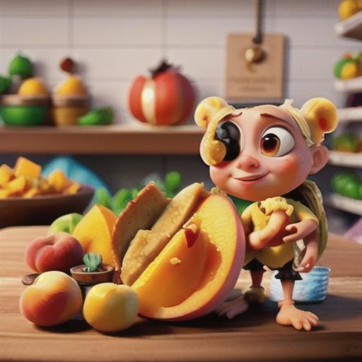 Drumsticks with Peach and Honey