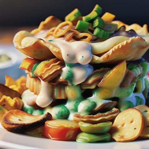 Tuna Noodle Casserole with Potato Chips