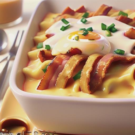 VELVEETA® Cheesy Bacon Brunch Casserole