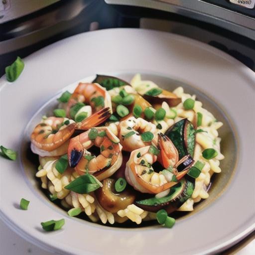 Instant Pot Shrimp Scampi Risotto