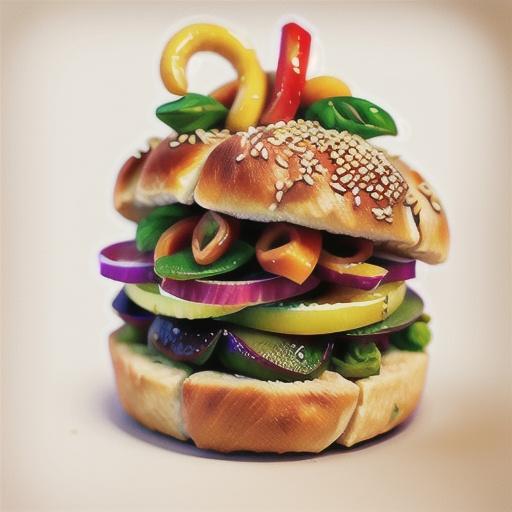 Sesame tuna with apple slaw