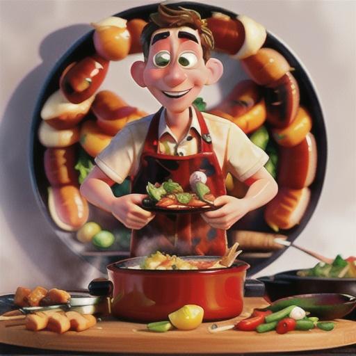 Sausage tomato cook-up