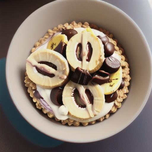 Vegan Chocolate Banana Oatmeal