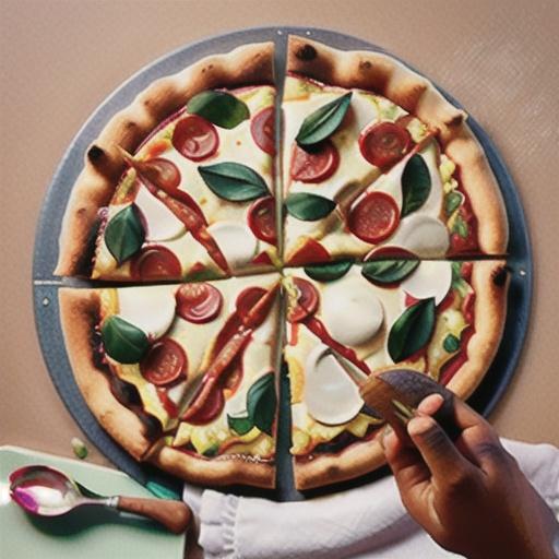 Tandoori naan pizzas