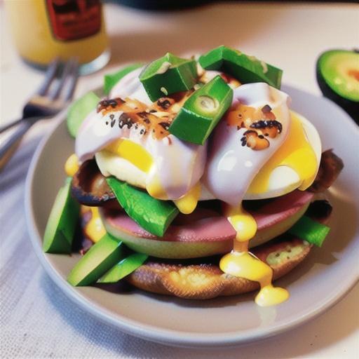 Carnitas Eggs Benedict with Chipotle Hollandaise