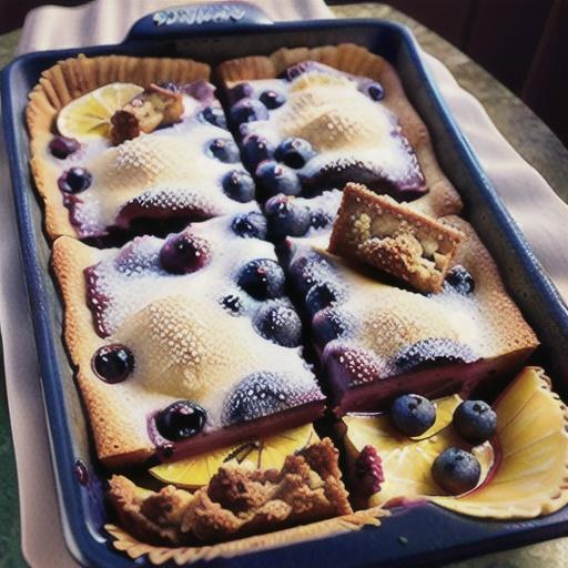 Blueberry-Lemon Crumb Bars