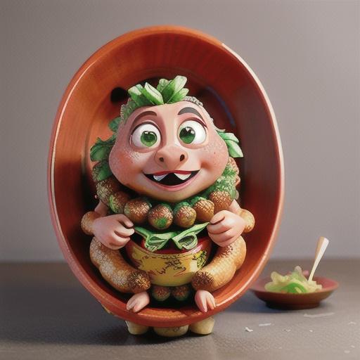 Lion's head meatballs