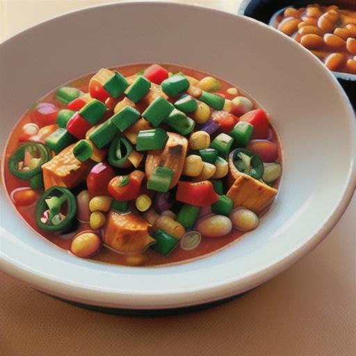 Game Day Spicy Chicken Chili