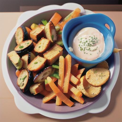 Crispy Parmesan Ranch Smashed Carrots