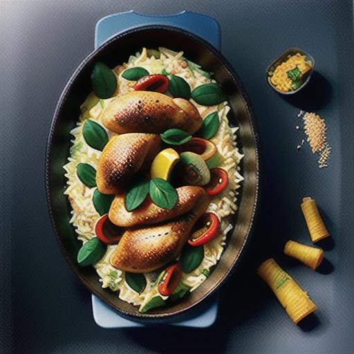 One-pot turmeric chicken and rice recipe