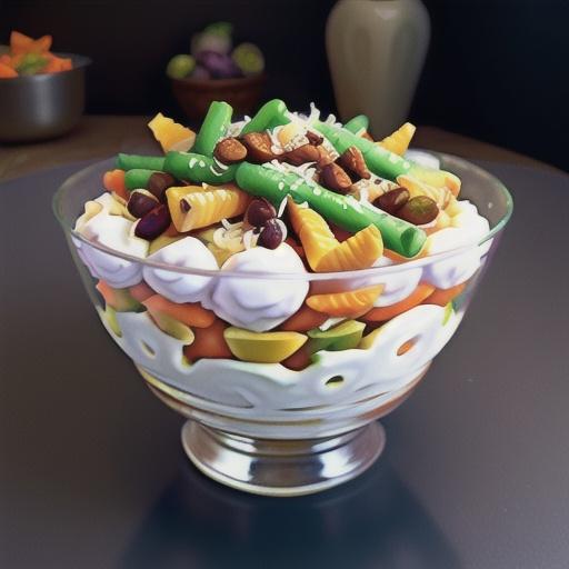 Spiralized Carrot Ambrosia Salad