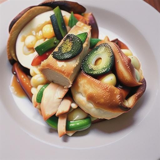 Chinese chicken pies