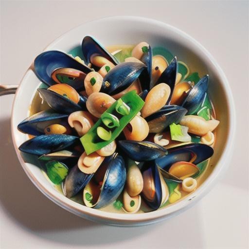 Mussels with fregola