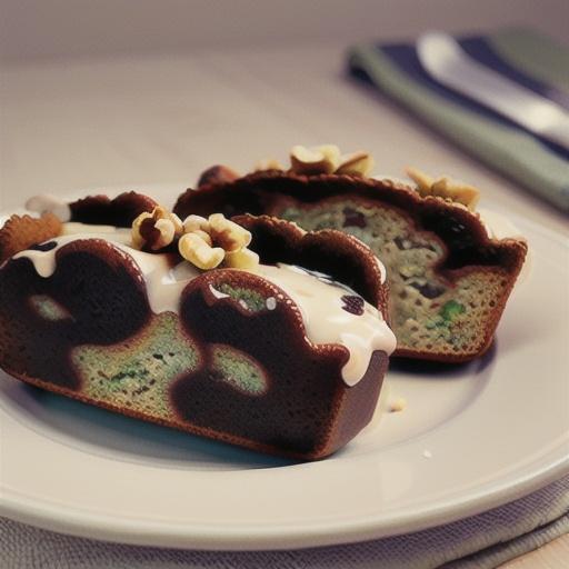 Black Sesame and Walnut Banana Bread