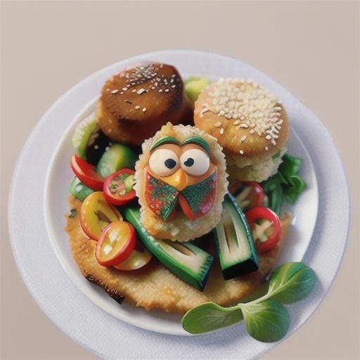 Sesame-crumbed Japanese chicken