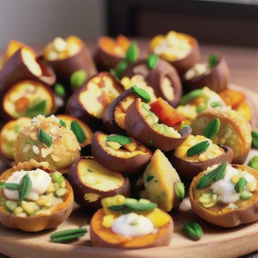 Low-Cal Roasted Sweet Potato Bites