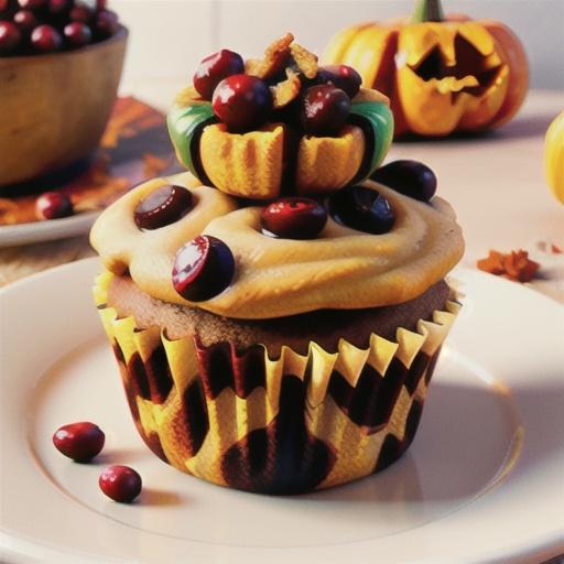 Cranberry Pumpkin Muffins