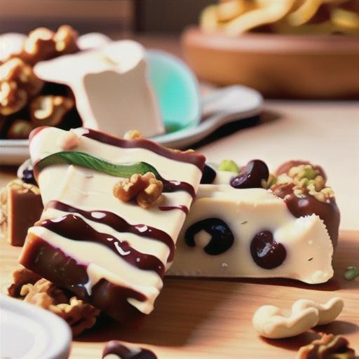 Brie and Candied Nuts Granola Bars