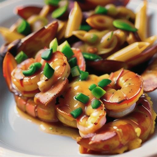 Val's Spicy Baked Shrimp