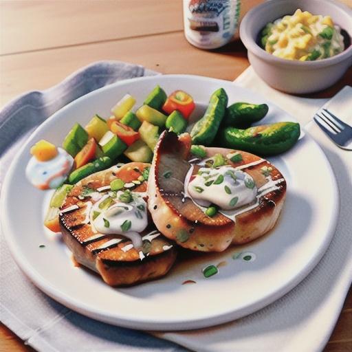 Air Fryer Ranch Pork Chops