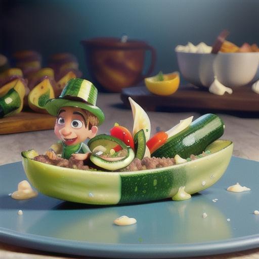 Italian-Style Zucchini Boats