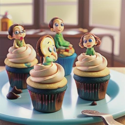 Chocolate Chip Cookie Cupcakes