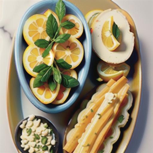 Lemon-Herb Marinated Feta