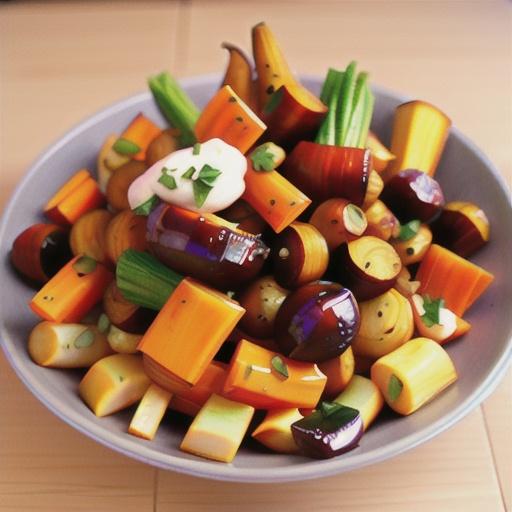 Slow-Cooker Balsamic Root Vegetables