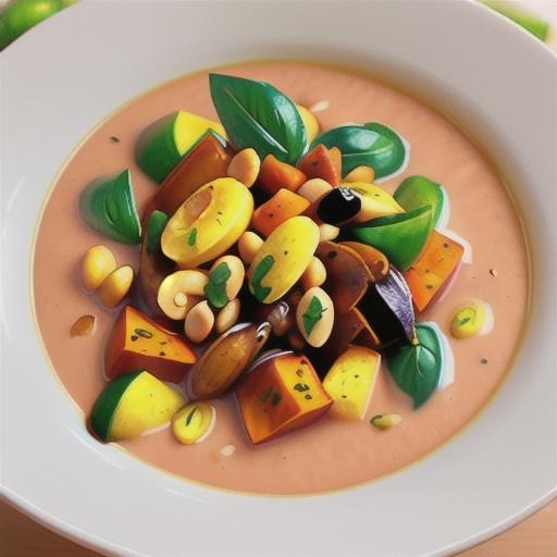 African Sweet Potato and Peanut Soup