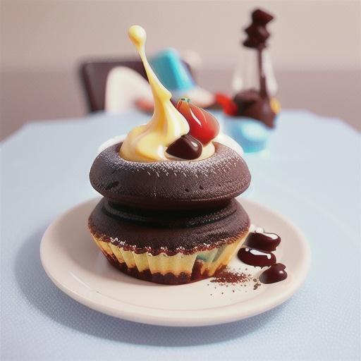 Cheat's chocolate lava cakes recipe