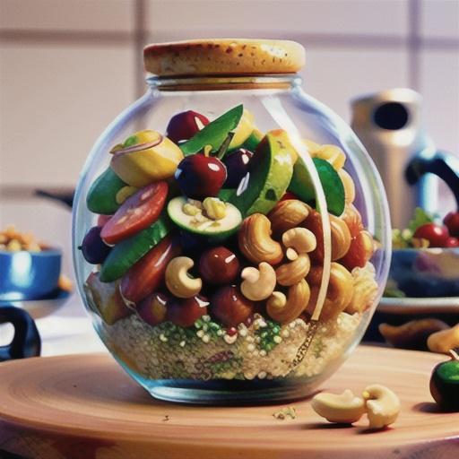 Honey-Quinoa Salad with Cherries and Cashews