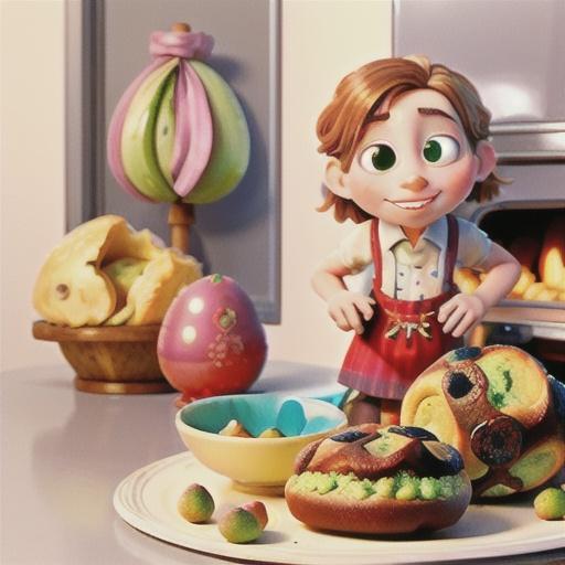 Cranberry and pistachio hot cross buns