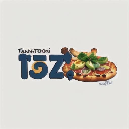 Tandoori chicken pizza