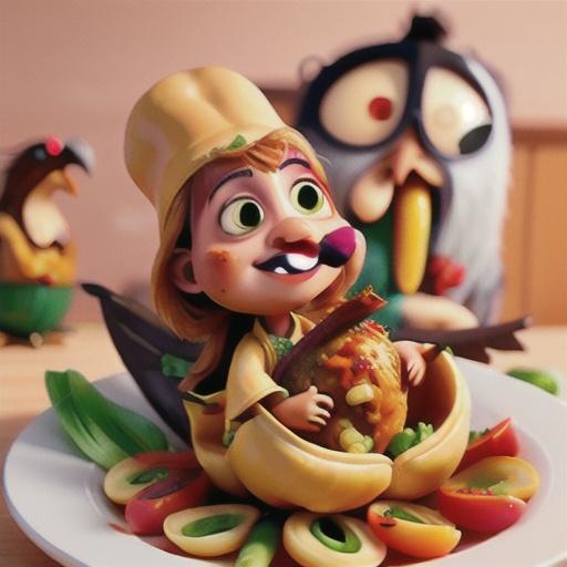 Spiced chicken drummettes