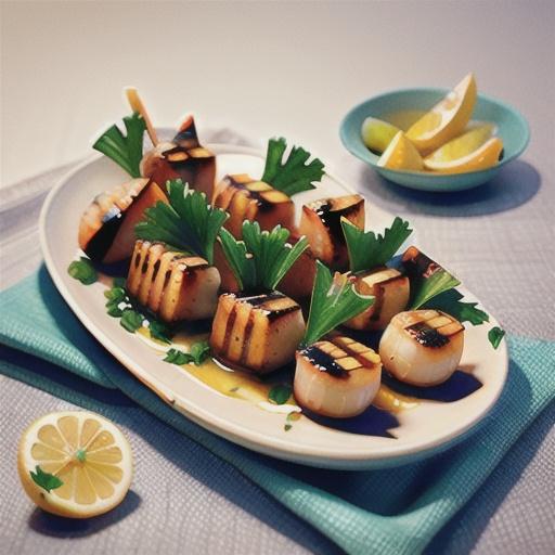 Grilled Scallops
