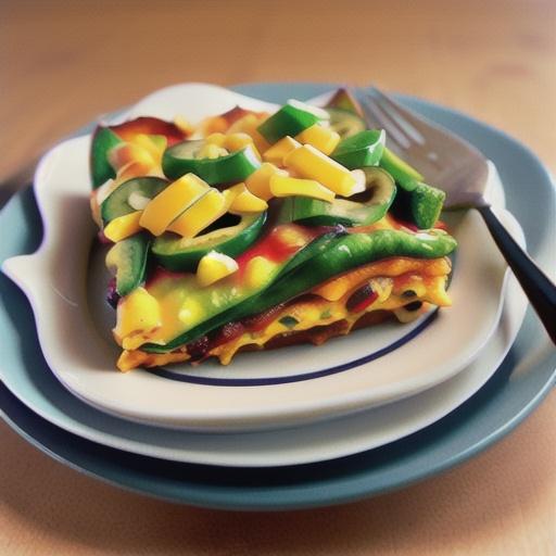Vegetarian Mexican Breakfast Casserole