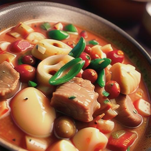 Lamb and Cranberry Chili