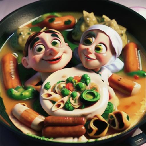 Brian's Chicken Sausage Pesto Pasta