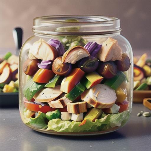 Originals Oven Roasted Chicken Salad Mason Jar