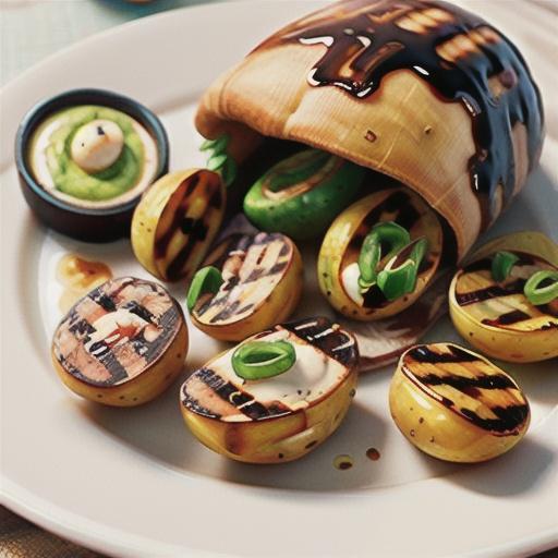 Balsamic Grilled Baby Potatoes