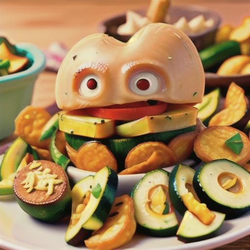 Air Fryer Zucchini Chips