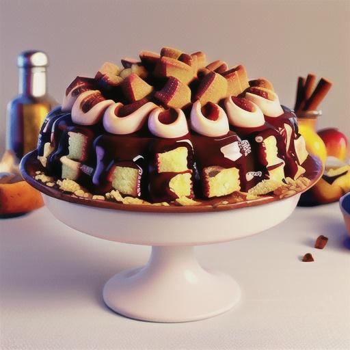 Cinnamon Roll Apple Crisp