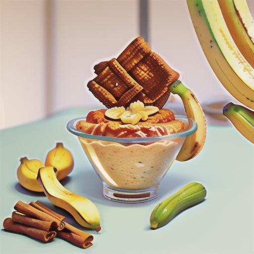 Banana and cinnamon porridge
